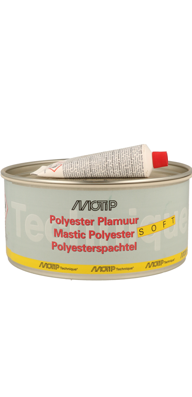 Polyester putty – light and easy to sand - Polyester putties